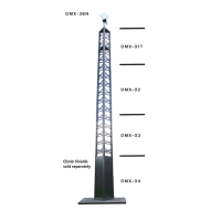 WADE DMX-36N 36 Foot Standard Duty Self-Supporting Tower