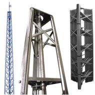 WADE ANTENNA 15.85-M (52-FT) STANDARD DUTY SELF-SUPPORTING TOWER