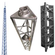 WADE DMX-68AN STANDARD DUTY TOWER WITH 244A MAST CLAMPS