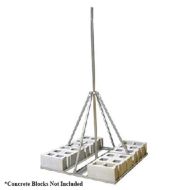 SURECONX 16-GAUGE ECONOMICAL NON-PENETRATING ROOF MOUNT