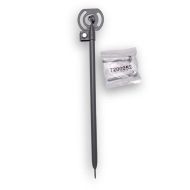 SURECONX 50.8-CM (20-IN) - 86.36-CM (34-IN) TELESCOPING SATELLITE SUPPORT ARM - GREY